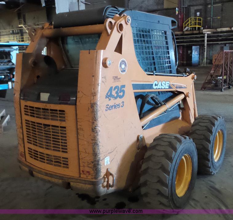 image for item K4574 2008 Case 435 Series 3 skid steer
