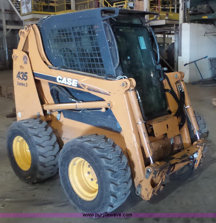 image for item K4574 2008 Case 435 Series 3 skid steer