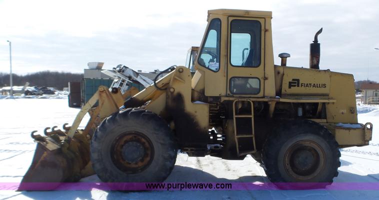 image for item K4576 1979 Fiat-Allis 645B wheel loader