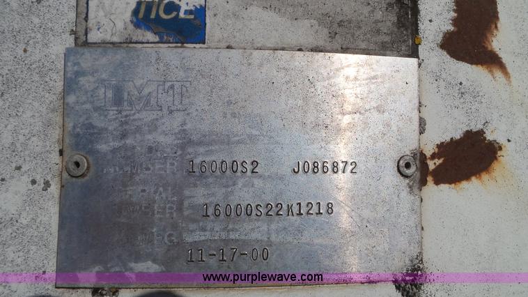 image for item K4578 2000 IMT 16000 Series II crane