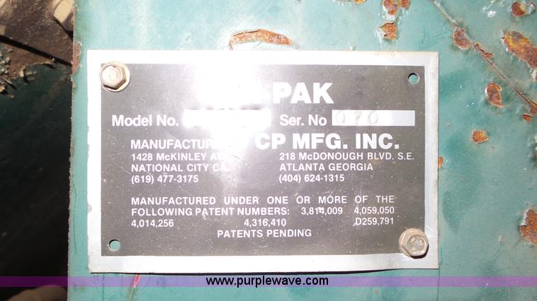 image for item L3934 Can-Pak CD-2000 condenser