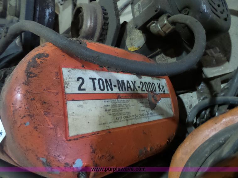 image for item L3986 CM overhead hoist