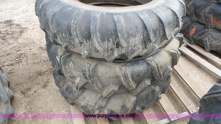 image for item BF9151 (8) 11-24.5 irrigation tires and wheels