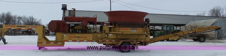 image for item BH9423 1992 HayBuster H-1100E tub grinder