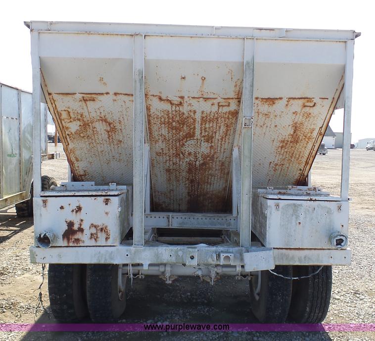 image for item BI9232 Shop built hopper bottom grain cart
