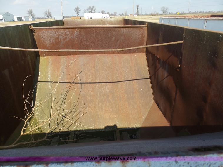 image for item BI9232 Shop built hopper bottom grain cart