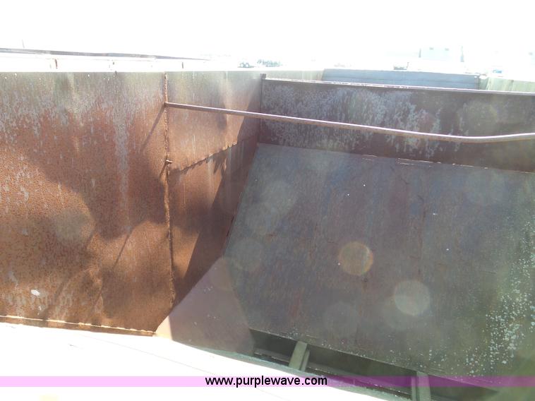 image for item BI9232 Shop built hopper bottom grain cart