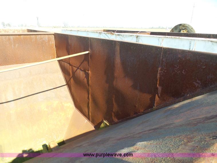 image for item BI9233 Shop built hopper bottom grain cart