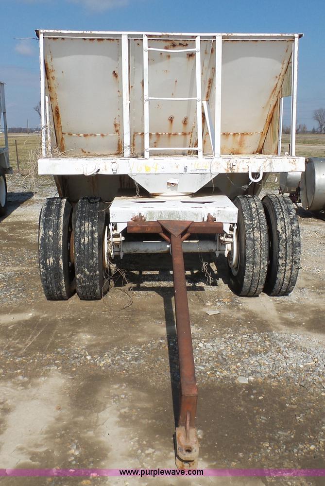 image for item BI9234 Shop built hopper bottom grain cart