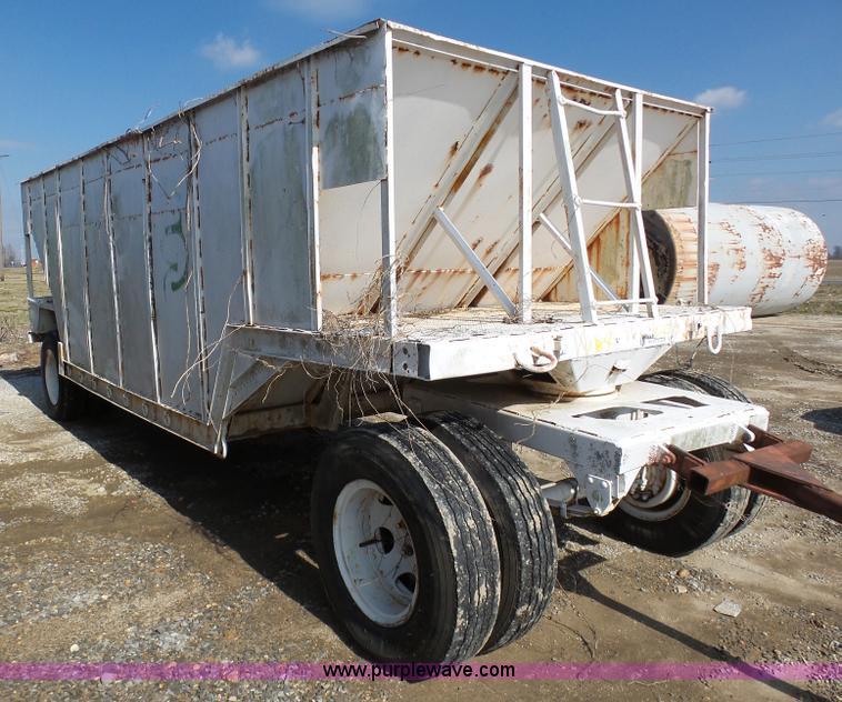 image for item BI9234 Shop built hopper bottom grain cart
