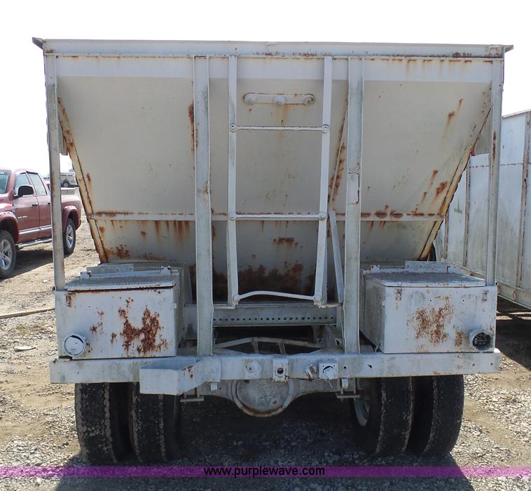 image for item BI9234 Shop built hopper bottom grain cart