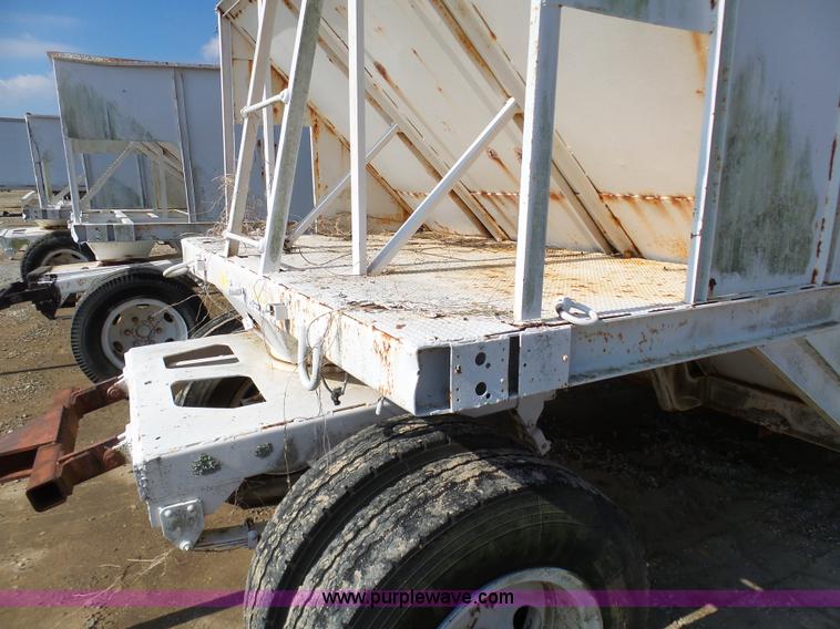 image for item BI9234 Shop built hopper bottom grain cart