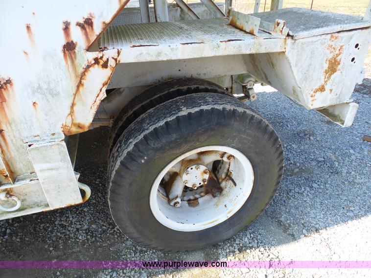 image for item BI9234 Shop built hopper bottom grain cart