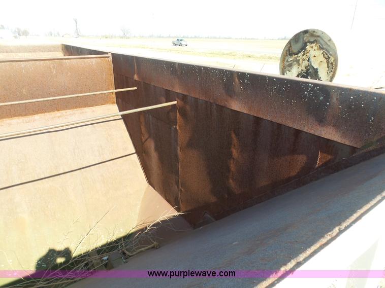 image for item BI9234 Shop built hopper bottom grain cart