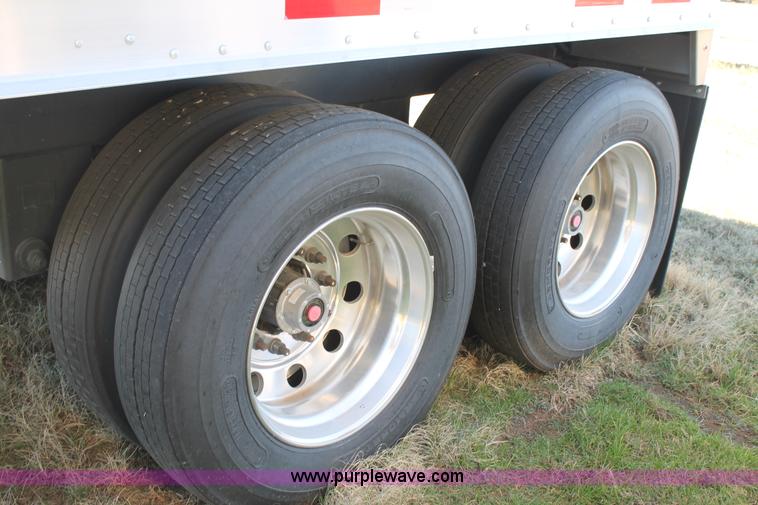 image for item BJ9345 2016 Maurer double hopper bottom trailer