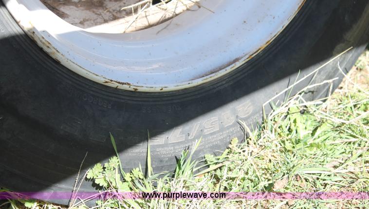 image for item BJ9348 2000 Trailtech combine trailer