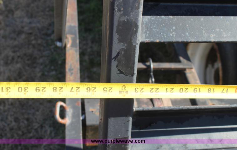 image for item BJ9348 2000 Trailtech combine trailer