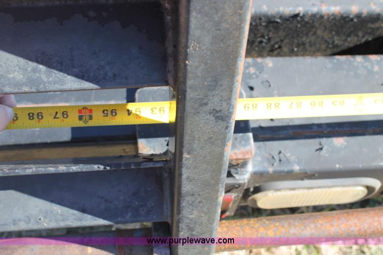 image for item BJ9348 2000 Trailtech combine trailer