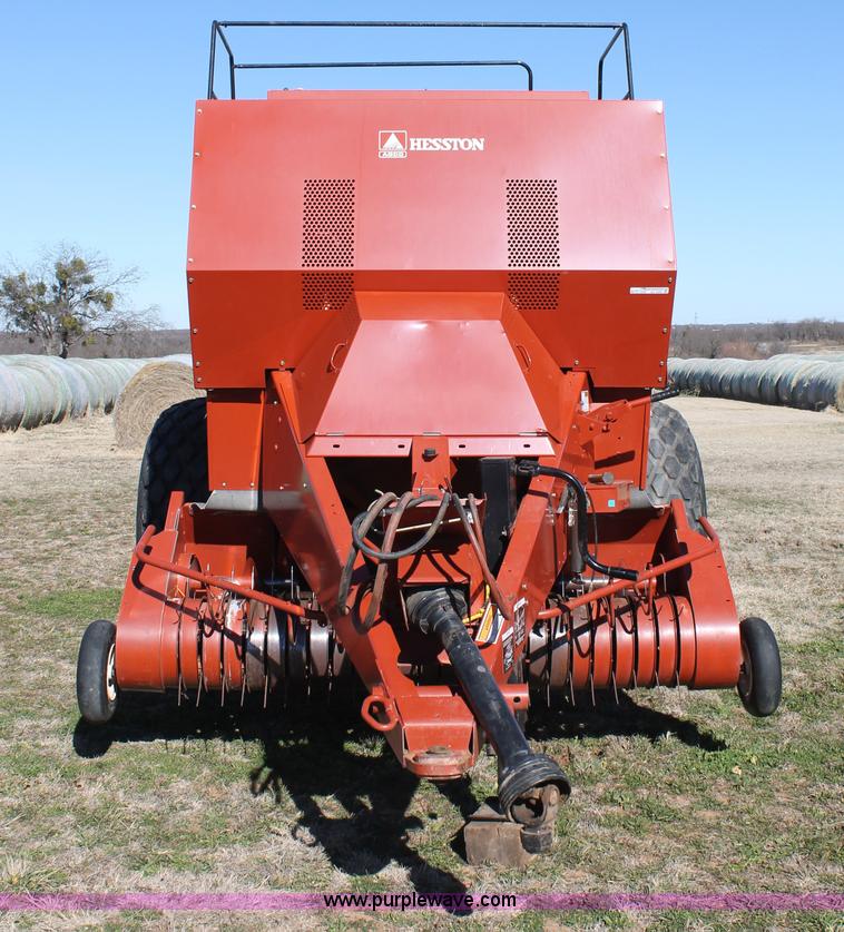 image for item BJ9350 2002 Hesston 4910 square baler