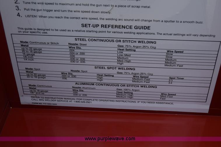 image for item BX9844 Snap-on YA205A mig welder