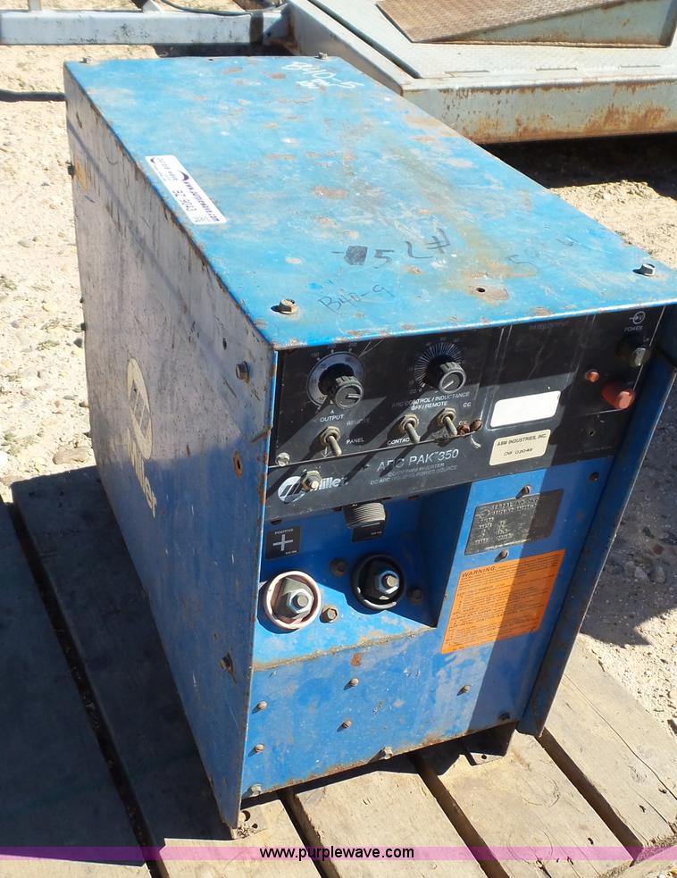 image for item BZ9043 Miller Arc Pak 350 welder