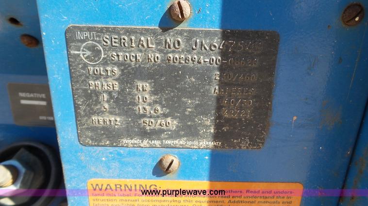 image for item BZ9043 Miller Arc Pak 350 welder