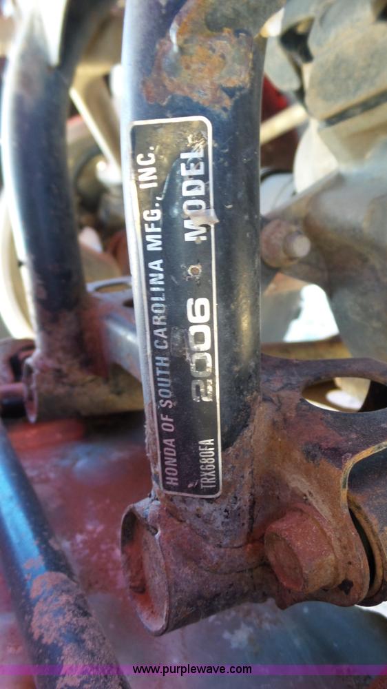 image for item BZ9044 2006 Honda ATV