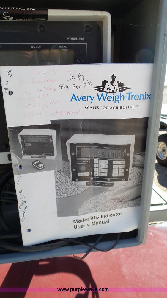 image for item BZ9045 Weigh-Tronix 915 scale