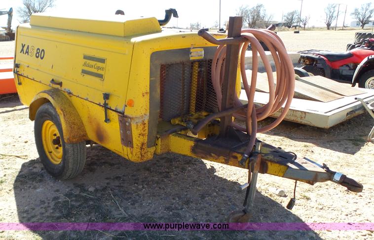 image for item BZ9046 1981 Atlas Copco XAS80 air compressor