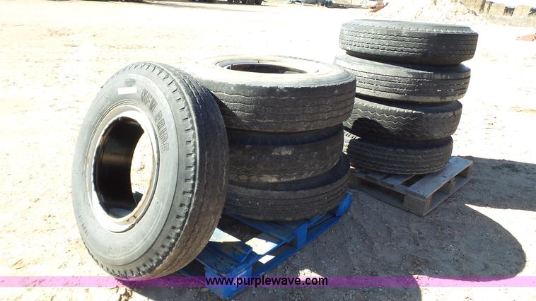 image for item BZ9050 (8) 10.00-20 tires