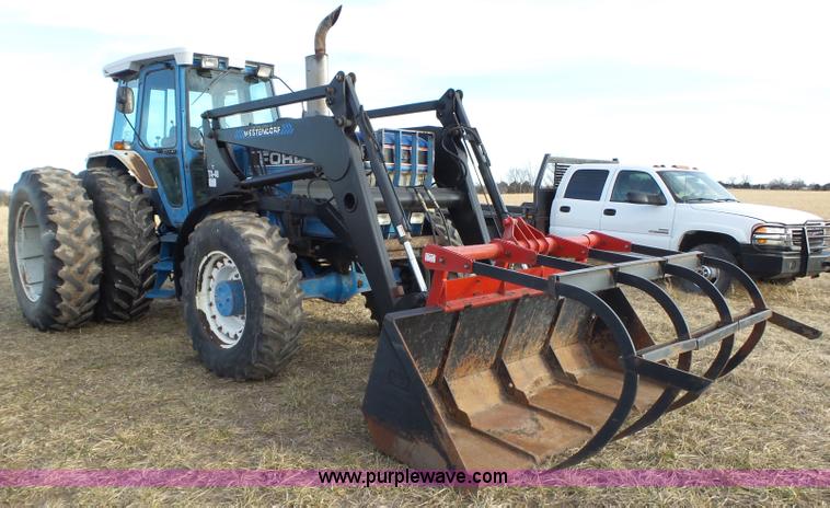 image for item G7808 1989 Ford TW25 MFWD tractor