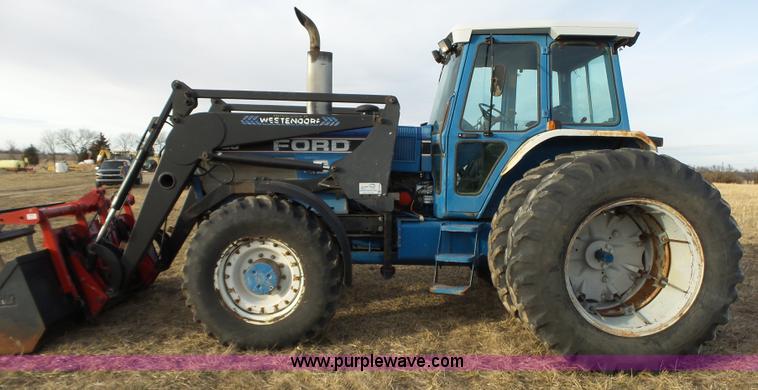image for item G7808 1989 Ford TW25 MFWD tractor