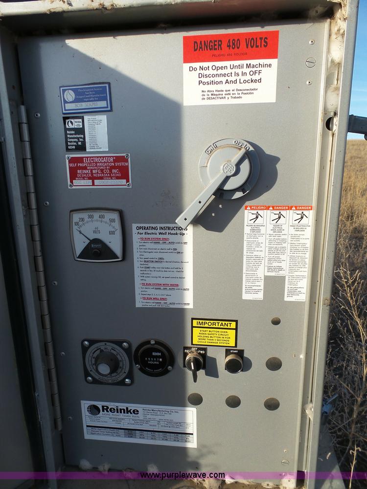 image for item J7356 Reinke three tower irrigation system