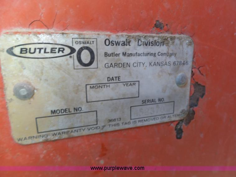 image for item J7671 Butler/Oswalt 2840 Ensilmixer feed mixer
