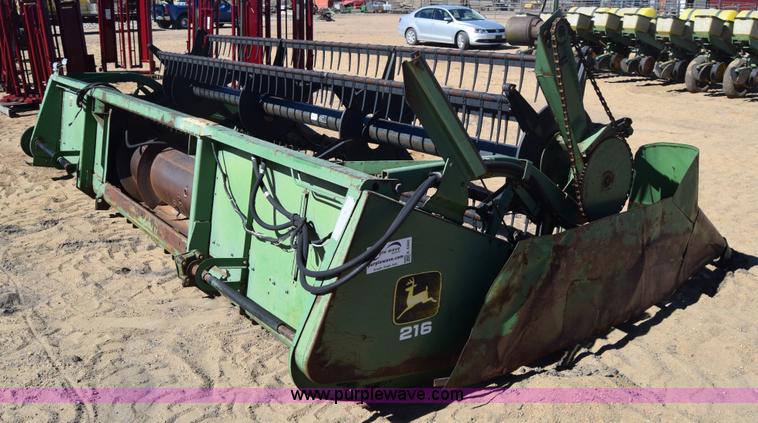 image for item K4360 John Deere 216 platform head