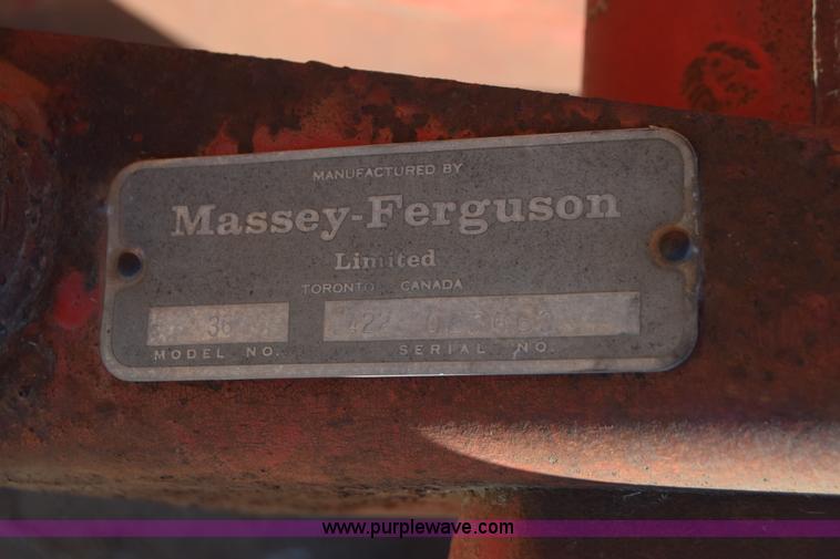 image for item K4375 Massey-Ferguson 36 hay rake