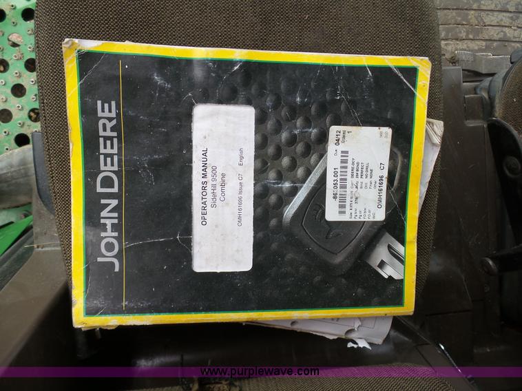 image for item K7625 1997 John Deere 9500 SideHill RWA combine