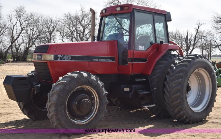 image for item K8608 1988 Case IH 7140 MFWD tractor