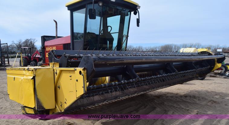 image for item K8668 1996 New Holland 2450 self-propelled windrower