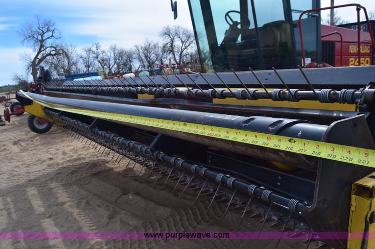 image for item K8668 1996 New Holland 2450 self-propelled windrower