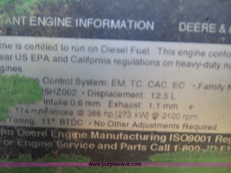 image for item L5409 1998 John Deere 6750 forage harvester