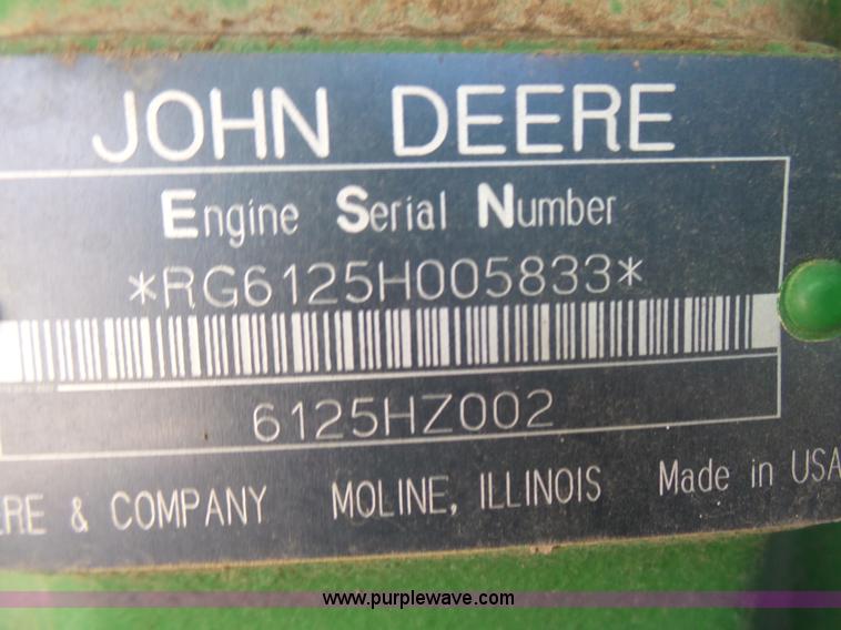 image for item L5409 1998 John Deere 6750 forage harvester