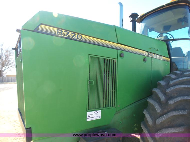 image for item L6145 1993 John Deere 8770 4WD tractor