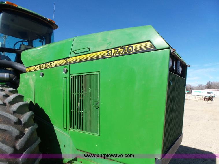 image for item L6145 1993 John Deere 8770 4WD tractor