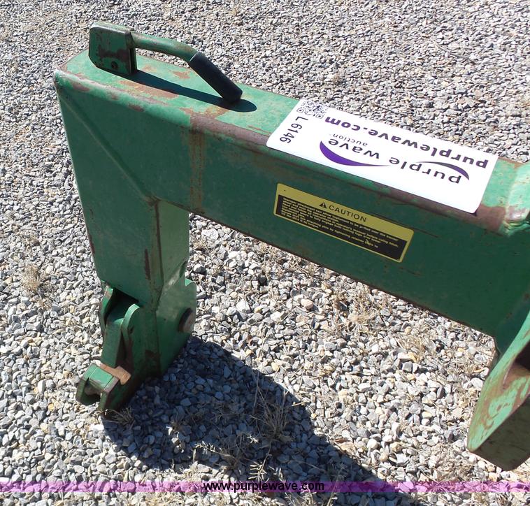 John Deere Category IV quick hitch in Kiowa, KS Item L6146 sold
