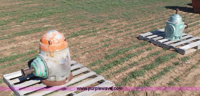 image for item L6194 (2) U.S. Motors irrigation gear heads