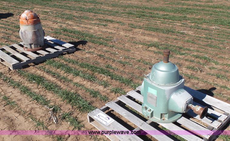 image for item L6194 (2) U.S. Motors irrigation gear heads