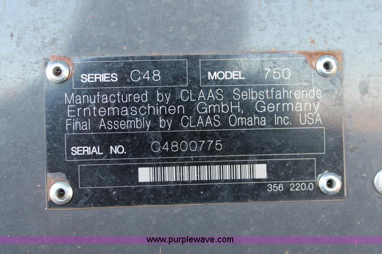 image for item L6817 2013 Lexion Claas 750 combine