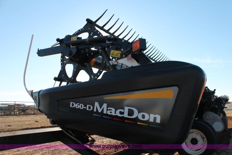 image for item L6818 2012 MacDon D60D draper head