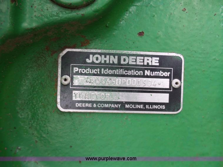 image for item L7070 1983 John Deere 4650 tractor